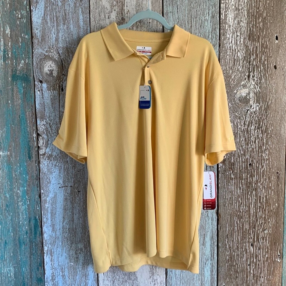 Grand Slam Golf Polo Yellow XL